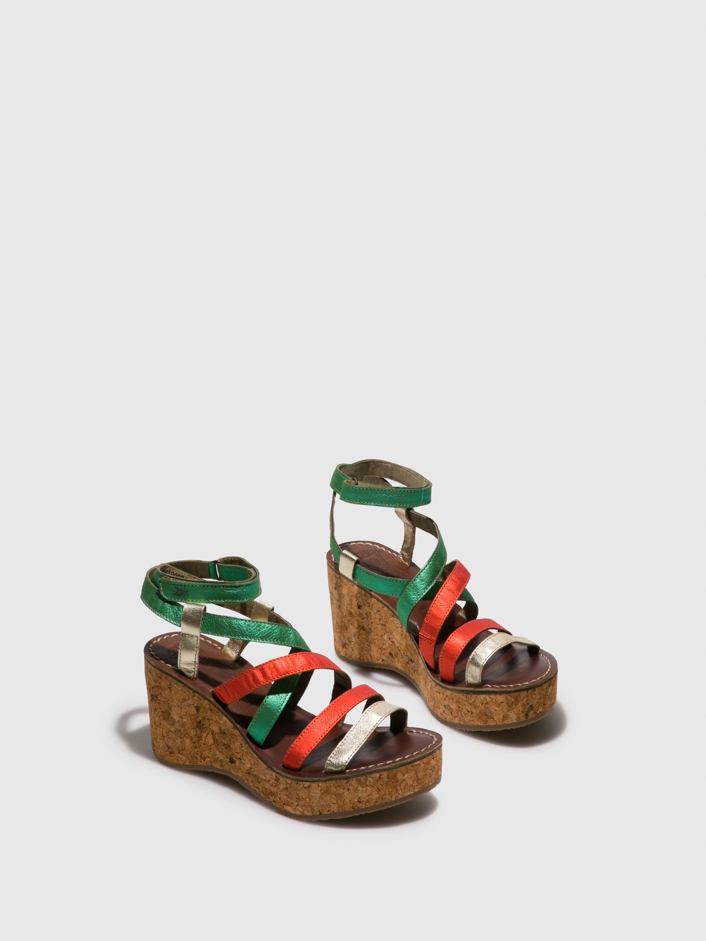 Fly London Strappy Sandals GANO619FLY Multicolor